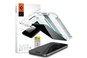 Mobiltelefontillbehör-Skyddsfilm - Spigen Glas.tR EZ Fit Privacy Tempered Glass for iPhone 15 Plus - 24059-0