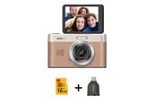 Kamera - KODAK Pixpro Friendly Zoom C1 Brown + Dongle - Compact Digital Camera - C1BN3 Brown