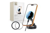 Mobile - Adapters & Chargers - Tech-Protect V8 Magnetic MagSafe 25W Car Charger - Black - 5906302352647
