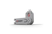 Systemtillbehör - Lindy USB A Port Blocker Key Pink for No. 40450 and 40460 - 40620