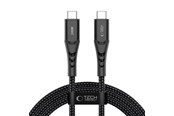 USB-kabel - Tech-Protect Ultraboost UB11T USB-C / USB-C PD 240W / QC3.0 200 cm Cable - Black - 5906302353132