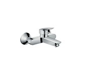 Mixerkranar och beslag - Hansgrohe logis single lever basin mixer for wall chrome - 71225000