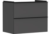 Dusch och monteringstillbehör - Hansgrohe xelu q vanity unit diamond matt grey 780/475 with - 54028670