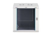 Rack chassis - DIGITUS DN-37108 - 12U Wall-Mounted Cabinet | 600x450mm | Glass Door | Unmounted - DN-37108