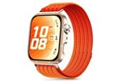 Smartwatch - Accessories - Tech-Protect Nylon Strap on an Huawei Watch Fit 3 / 4 / 4 Pro / 5 / 5 Pro - Orange - 5906302323654
