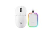 Mus - MCHOSE A7 V2 Ultra+ Lightweight Wireless - Gamingmus - Optic - 5 knappar - Vit - HW-A7V2-10
