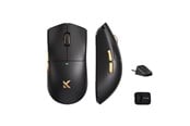 Mus - MCHOSE K7 Ultra Lightweight Wireless (Black Gold) - Gamingmus - Optic - 5 knappar - Svart - HW-K7-13