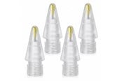 Andra mobiltillbehör - Tech-Protect Stylus Tips 4-Pack Interchangeable Tips for Apple Pencil - Transparent - 5906302323968