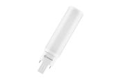 Glödlampor - Osram LED-glödlampa DULUX D/E 770lm 7W/840 (18W) HF+230V G24q-2 - 4058075821996
