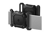 Hundar - Spigen Tough Armor Pet Collar AirTag 1/2 Case - Black - 28793-0