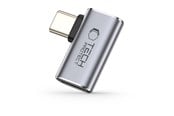 USB-kabel - Tech-Protect Ultraboost AA01 USB-C Angle Adapter - Grey - 5906302360284