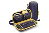 Spel Tillbehör - Spigen Nano Pop Pro Pouch for Nintendo Switch 2 - Navy Blue and Yellow - Miscellaneous Tillbehör till spelkonsol - Nintendo Switch 2 - 29283-0