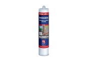 Tätning, fogning och lim - Dana Lim Silikonfogmassa 514 ljusgrå 300 ml - 51439