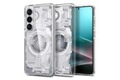Mobile - Covers & Cases - Spigen Ultra Hybrid Mag MagSafe Case for Samsung Galaxy S26+ Zero One - Clear and White - 29375-0