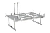 Chassi - Streacom BC1 V2 - ATX case - Chassi - Test bench - Sølv - ST-BC1S-V2