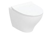 Toaletter, säten, bidé och reservdelar - Ifö spira modern wall-hung wc set shrouded rimfree with w - 503.087.00.1