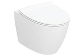 Toaletter, säten, bidé och reservdelar - Ifö spira art wall-hung wc set turboflush with wc seat: wh - 503.149.00.1