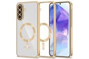 Mobile - Covers & Cases - Tech-Protect MagFlex MagSafe Case for Samsung Galaxy A56 5G - Clear Gold - 5906302362240