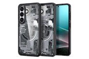 Mobile - Covers & Cases - Spigen Ultra Hybrid Mag MagSafe Case for Samsung Galaxy S26 Zero One - Clear Black - 29403-0