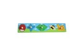 Träleksaker - Primi Passi - Large Wooden Studded Board Animals in the Garden - PP1053