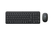 Tangentbord - Logitech MK250 - keyboard and mouse set - QWERTZ - German - graphite Input Device - Tastatur & Mus set - Tysk - Svart - 920-013552