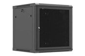 Rack chassis - Lanberg WF01 Series - rack - 600x600 flat pack with perforated door - 12U - WF01-6612-23B