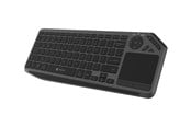 Tangentbord - Natec TURBOT 2 - keyboard - 75% compact - with touchpad - QWERTY - US - black grey Input Device - Tangentbord - Engelska (US) - Grå - NKL-2317