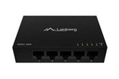 Switch - Lanberg DSM1-1005 - switch - 12 V metal case - 5 ports - unmanaged - DSM1-1005