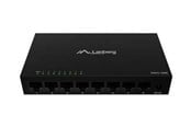 Switch - Lanberg DSM1-1008 - switch - 12 V metal case - 8 ports - unmanaged - DSM1-1008