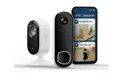 Nätverkskamera - Arlo Essential 3 - Essential Outdoor & Doorbell Security Kit - network surveillance camera - with Video Doorbell HD - BUN3070-3001EUS