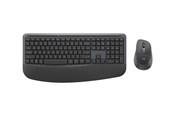 Tangentbord - Logitech Signature Comfort Plus Combo MK880 for Business - Tastatur & Mus set - Engelska - Grå - 920-014051