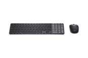 Tangentbord - Dell Pro 7 KM746 - keyboard and mouse set - rechargeable compact - QWERTY - US International - black Input Device - Tastatur & Mus set - Universal - Svart - KM746-BLK-INT