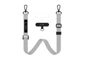 Andra mobiltillbehör - Tech-Protect C6S Long Phone Lanyard - Grey - 5906302362882