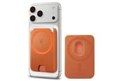 Andra mobiltillbehör - Spigen Valentinus MagFit+ MagSafe Magnetic Phone Wallet - Orange - 29915-0