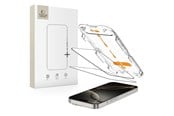 Mobiltelefontillbehör-Skyddsfilm - Tech-Protect  Quick Set+ 2-pack Tempered Glass for iPhone 16 Pro - 5906302363155