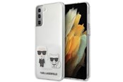 Mobile - Covers & Cases - Karl Lagerfeld Karl&Choupette Case for Samsung Galaxy S21+ - Transparent - 3666339003357