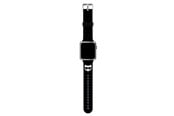 Smartwatch - Accessories - Karl Lagerfeld KLAWLSLCK Apple Watch Strap 42/44 / 45mm black / black strap Silicone Choupette Heads - 3666339031671