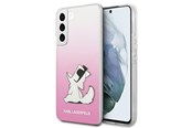 Mobile - Covers & Cases - Karl Lagerfeld Choupette Eat Case for Samsung Galaxy S22+ - Pink - 3666339045722