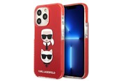 Mobile - Covers & Cases - Karl Lagerfeld Karl&Choupette Head Case for iPhone 13 Pro / iPhone 13 - Red - 3666339048709