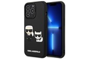 Mobile - Covers & Cases - Karl Lagerfeld KLHCP13L3DRKCK iPhone 13 Pro / 13 6.1" black/black hardcase Karl&Choupette Ikonik 3D - 3666339049621