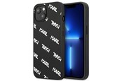 Mobile - Covers & Cases - Karl Lagerfeld Allover Case for iPhone 13 mini - Black - 3666339049683