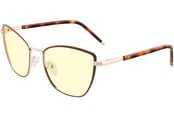 Spelglasögon - Gunnar (Kista) Erika - Coffee Gold - Amber - ERI-02901