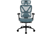 Gamingstol - TX3 XTC Mesh Kontorsstol - Svart / Blå - Mesh-tyg - Upp till 125 kg - TEGC-3073101.B1