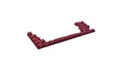 Tangentbord - Xtrfy K5 Compact Add-on Keycaps Cherry Red - 4:4-K5-CPT-KC-ADDON-CHERRY