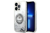Mobile - Covers & Cases - Karl Lagerfeld KLHCP14LLCRSGRS iPhone 14 Pro 6.1 "silver / silver hardcase Liquid Glitter RSG - 3666339085902