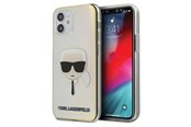 Mobile - Covers & Cases - Karl Lagerfeld Iridescent Karl's Head Case for iPhone 12 mini - Multicolor - 3700740482926