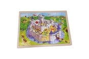 Pusselspel - Playwood Wooden Castle Jigsaw Puzzle - 41 pcs. Trä - RS203A