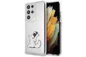 Mobile - Covers & Cases - Karl Lagerfeld Choupette Fun Case for Samsung Galaxy S21 Ultra - Transparent - 3700740496954