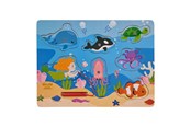 Pusselspel - Playwood Wooden Jigsaw Puzzle and Fishing Game - 7 pcs. Trä - RS187