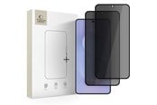 Mobiltelefontillbehör-Skyddsfilm - Tech-Protect  Glass Spy+ 2-pack Privacy Glass for Samsung Galaxy S25 Edge - 5906302368228